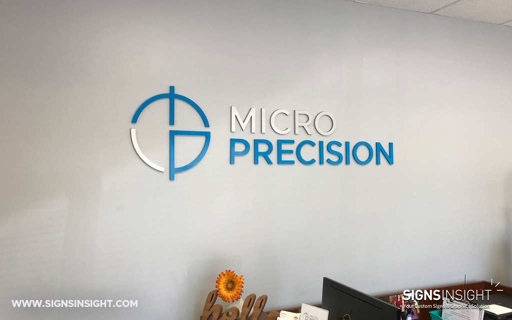 Dimensional Lobby & Office Signs - Signs Insight Tampa Bay Area