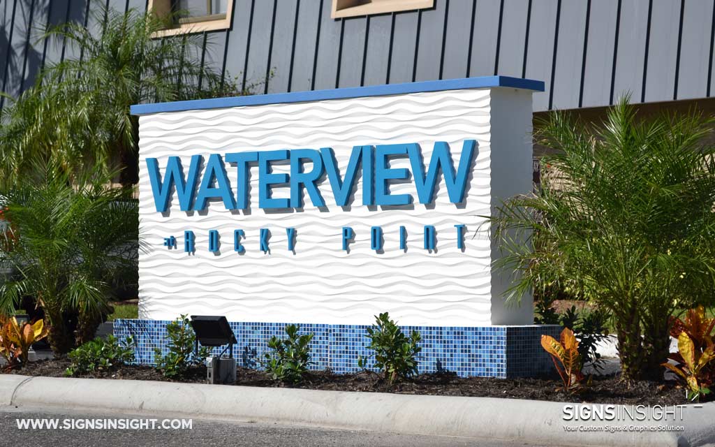 Custom Signage for Multifamily Community - Signs Insight - Tampa Sign Company