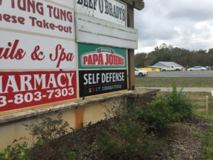 Lighted Monument sign refacing for GRIT