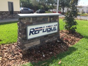 Republic Voice and Data Outdoor Sign, Tampa, FL