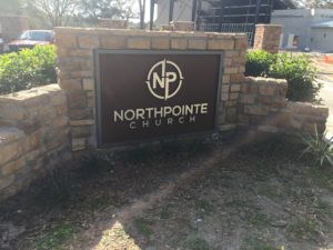 Outdoor Sign for North Pointe Church