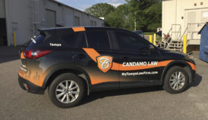 Candamo Law Wraps Vehicle Graphics and Wrap