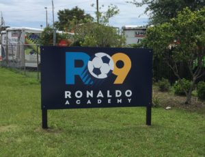 Exterior/Outdoor sign for R9 Acedemy