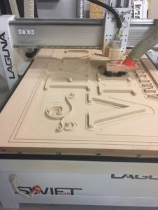 CNC Routed Carving