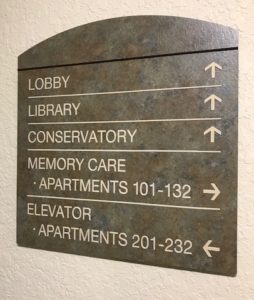 Custom Indoor Directional Sign