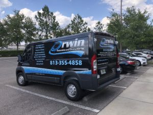 Vehicle Graphics/Wrap for Orwin Restoration Services