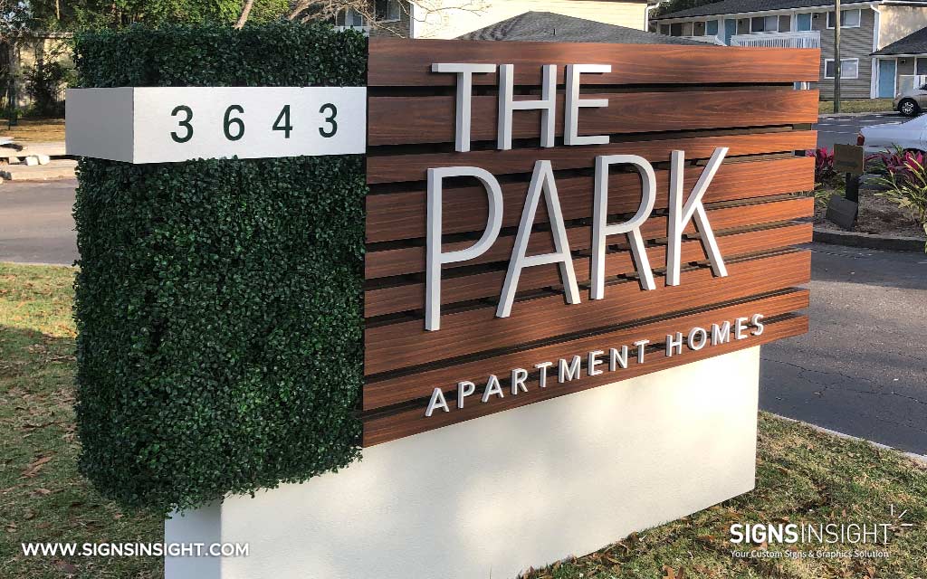 Apartment Entrance Community Signs - Signs Insight Tampa, St Petersburg, Bradenton, Lakeland FL