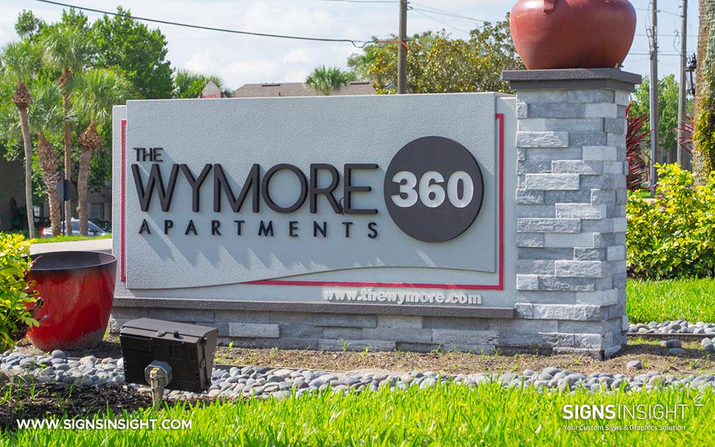 Apartments Community Monument Signs - Signs Insight Tampa, Orlando, Clearwater, St Petersburg FL