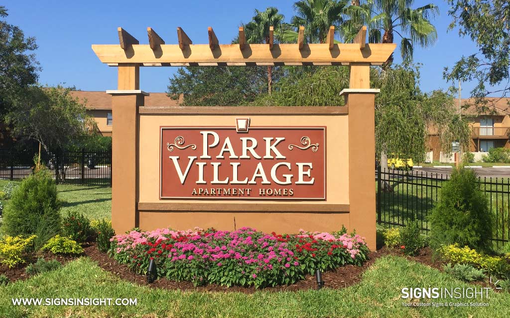 Apartments Monument Signs - Signs Insight Tampa, Brandon, Riverview, Sarasota FL