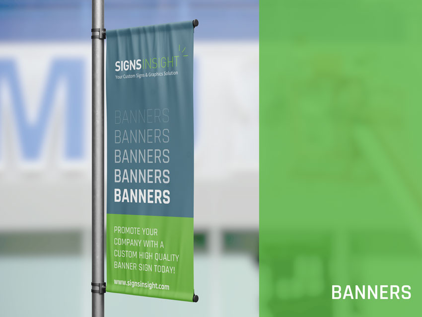 Banners Signs | Signs Insight Tampa Bay Area, FL