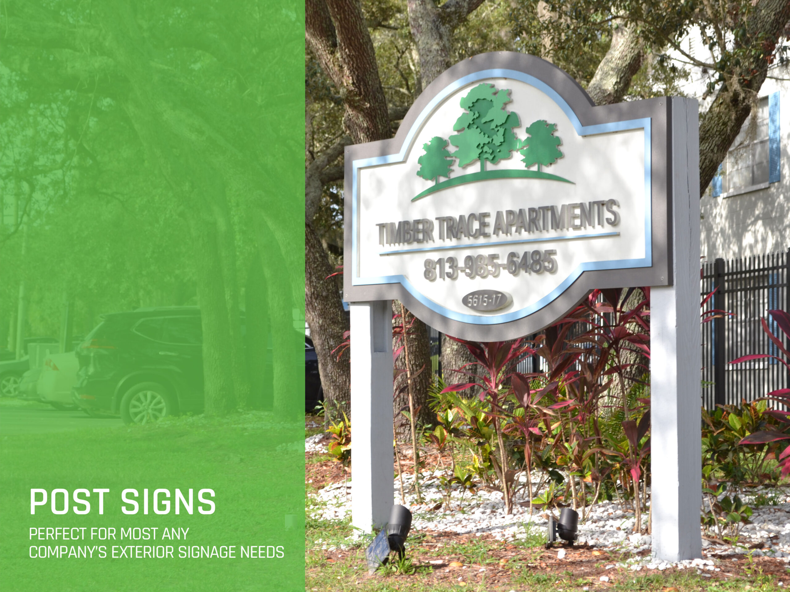 Community Post Signs - Signs Insight Tampa, St Petersburg, Orlando FL