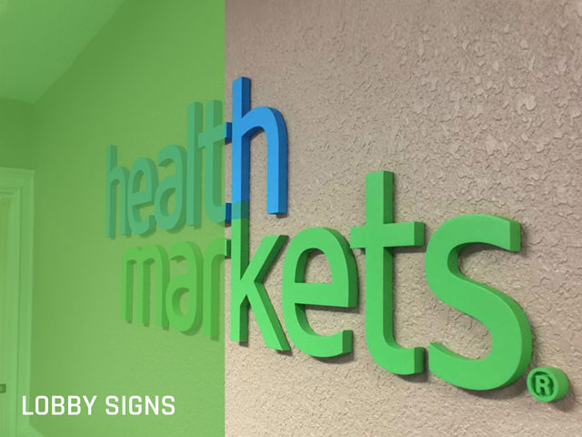 Lobby and Office Signs | Signs Insight | Sign Company Tampa Bay Area