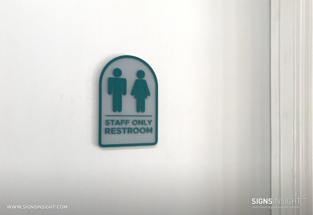 ADA Restroom Signage - Signs Insight - Sign Company Tampa Bay Area, FL